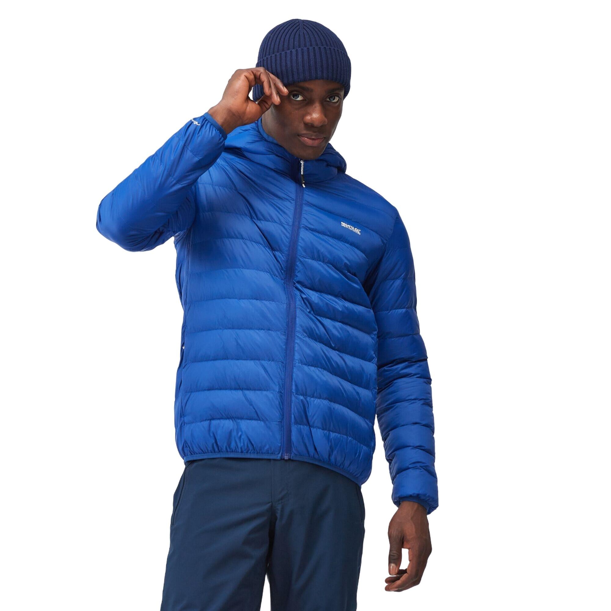 Mens Marizion Baffled Hooded Padded Jacket (New Royal/Strong Blue) 3/5