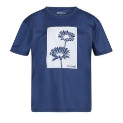 Kinderen/Kinderen Alvarado VII Bloemen TShirt (Stoffige denim)