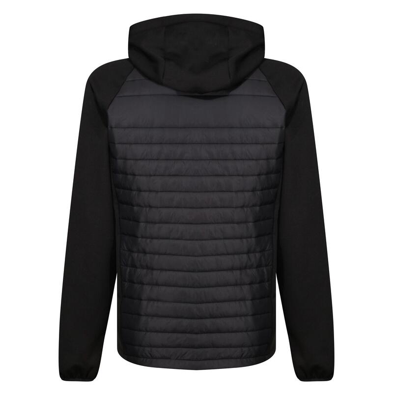 "Navigate" Hybridjacke für Herren Schwarz/Königsblau