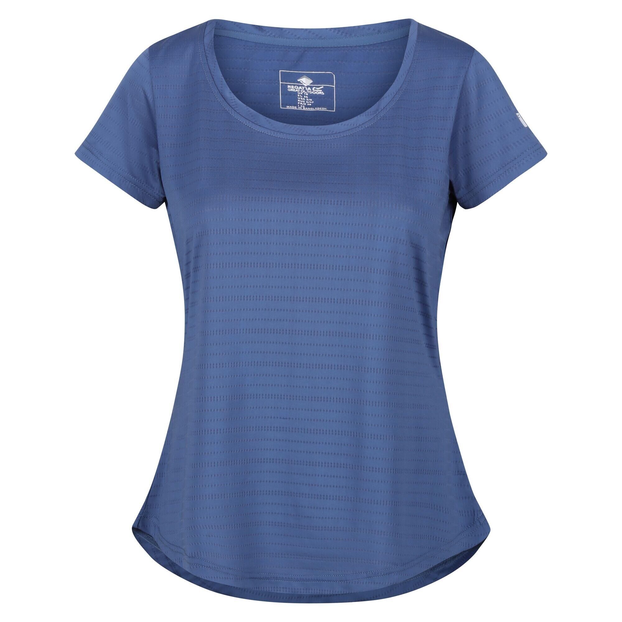 REGATTA Womens/Ladies Limonite VI Active TShirt (Dusty Denim)