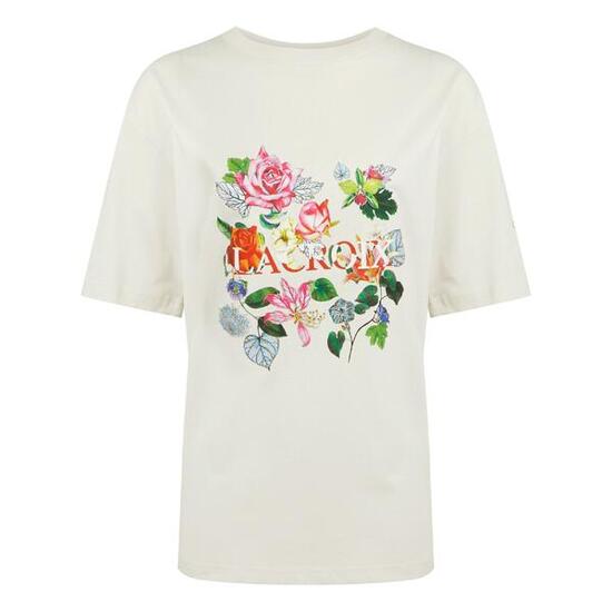 Christian Lacroix Bellegarde" TShirt für Damen Perlgrau