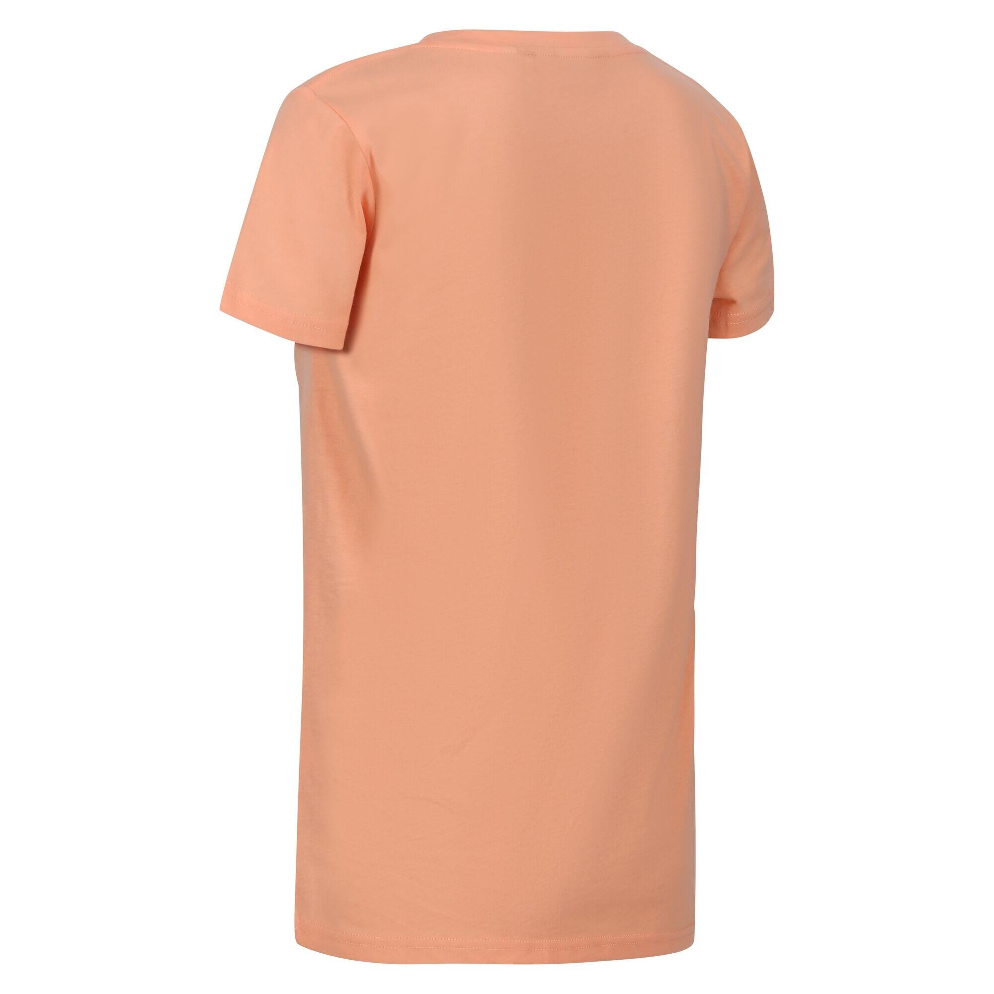 Womens/Ladies Filandra VII Butterflies TShirt (Papaya Punch) 4/5