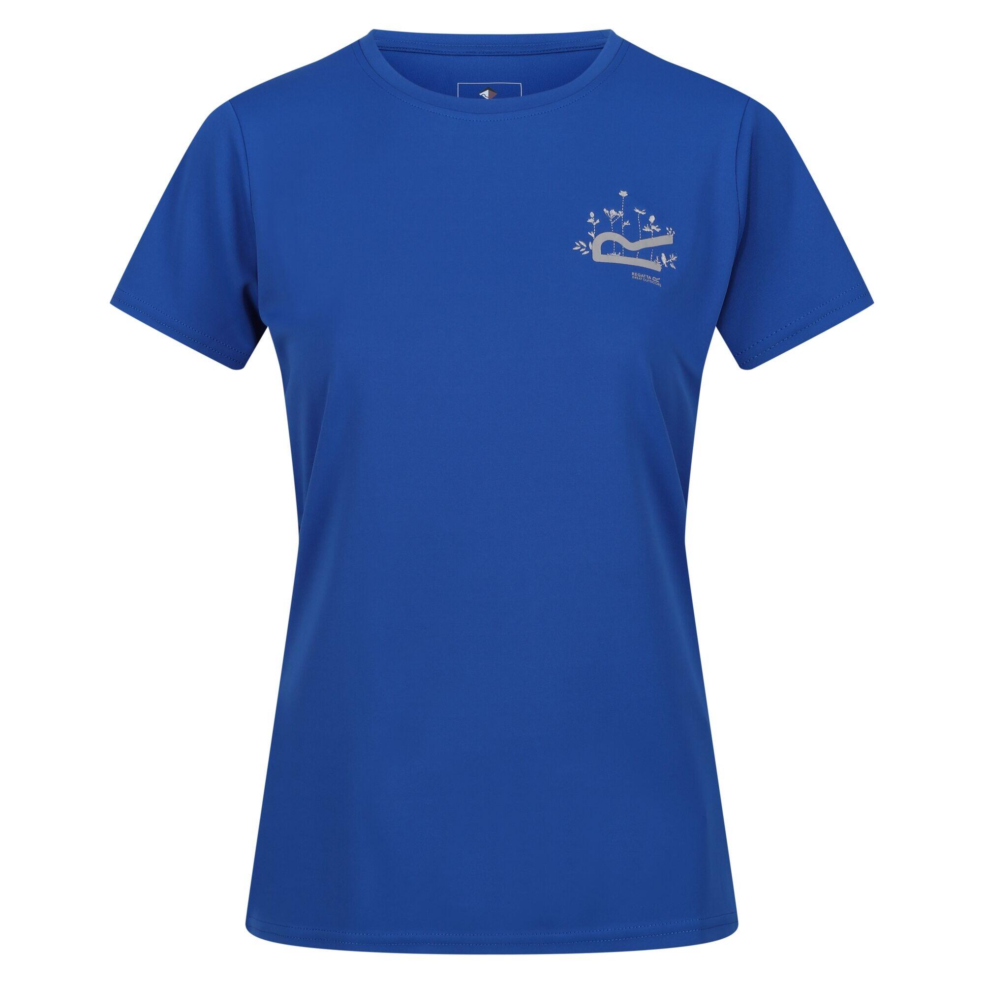 REGATTA Womens/Ladies Fingal VII Logo TShirt (Olympian Blue)