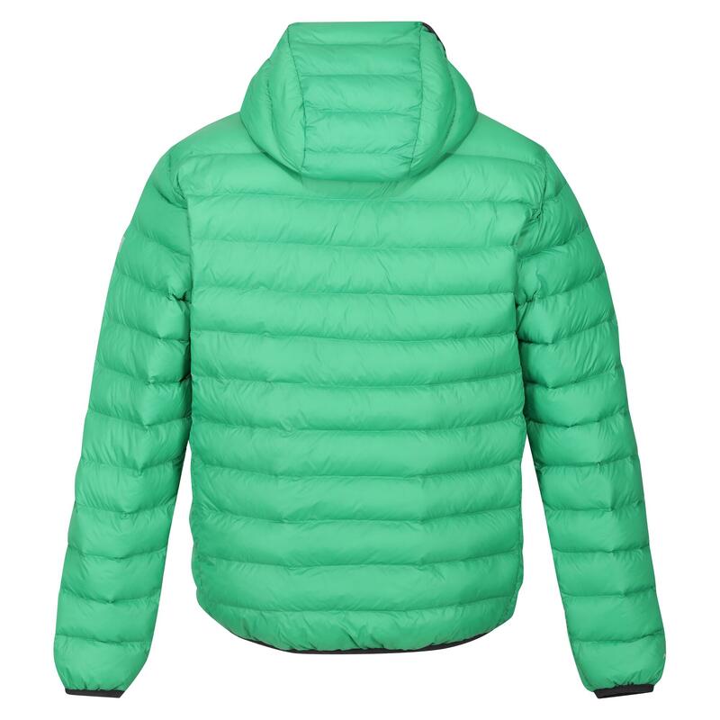 Chaqueta Acolchada Marizion de Deflector para Hombre Campo Verde, Verde Jasmín