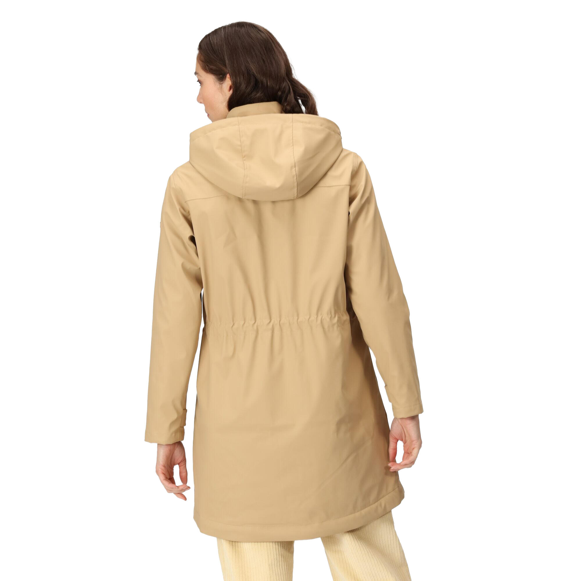 Women's FANTINE quilted jacket (Beige)