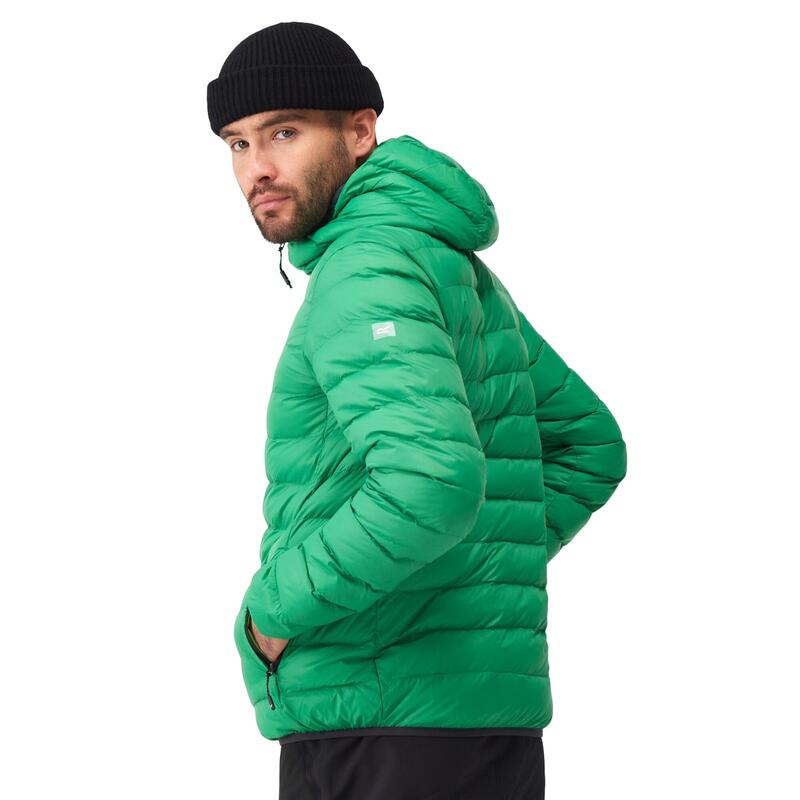 Pánská zateplená bunda s kapucí