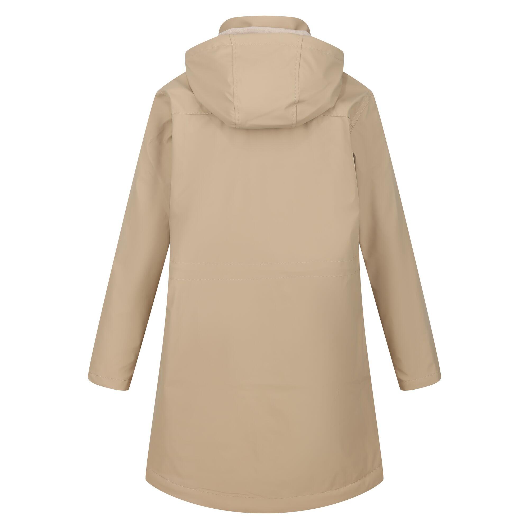 Women's FANTINE quilted jacket (Beige)