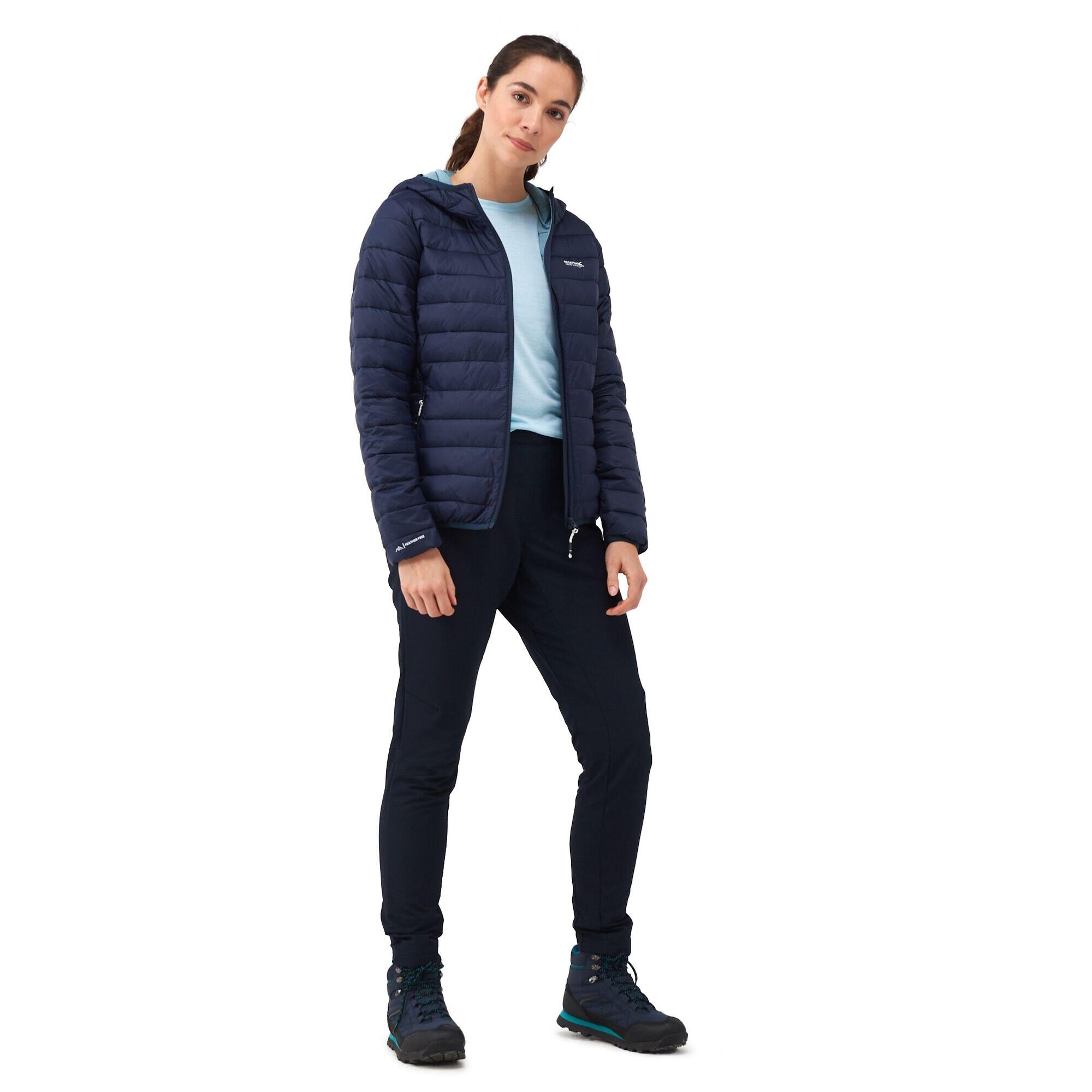 Womens/Ladies Marizion Hooded Padded Jacket (Navy/Sea Haze) 4/5