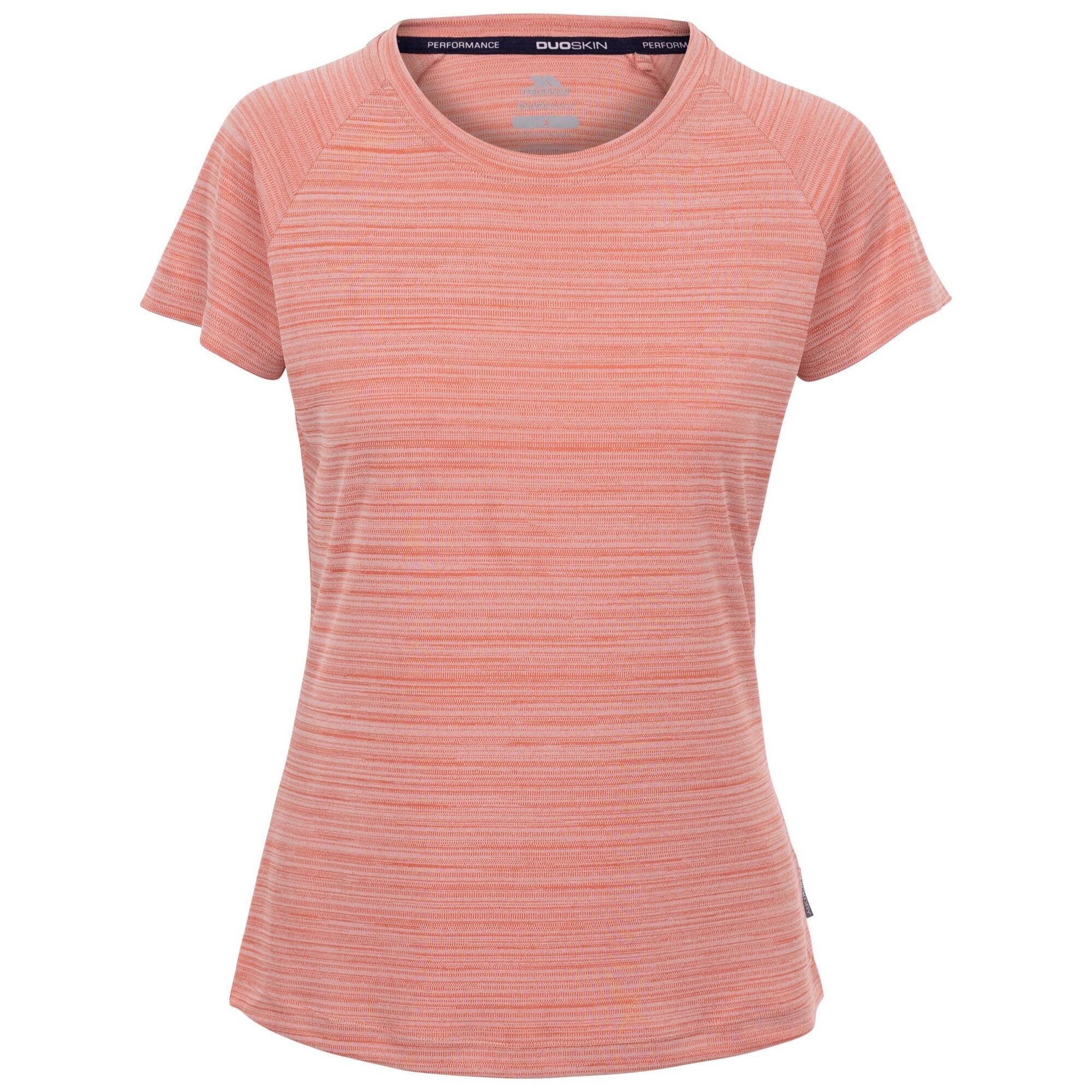 TRESPASS Dames Vickland TP75 Actief TShirt (Schelp Roze)