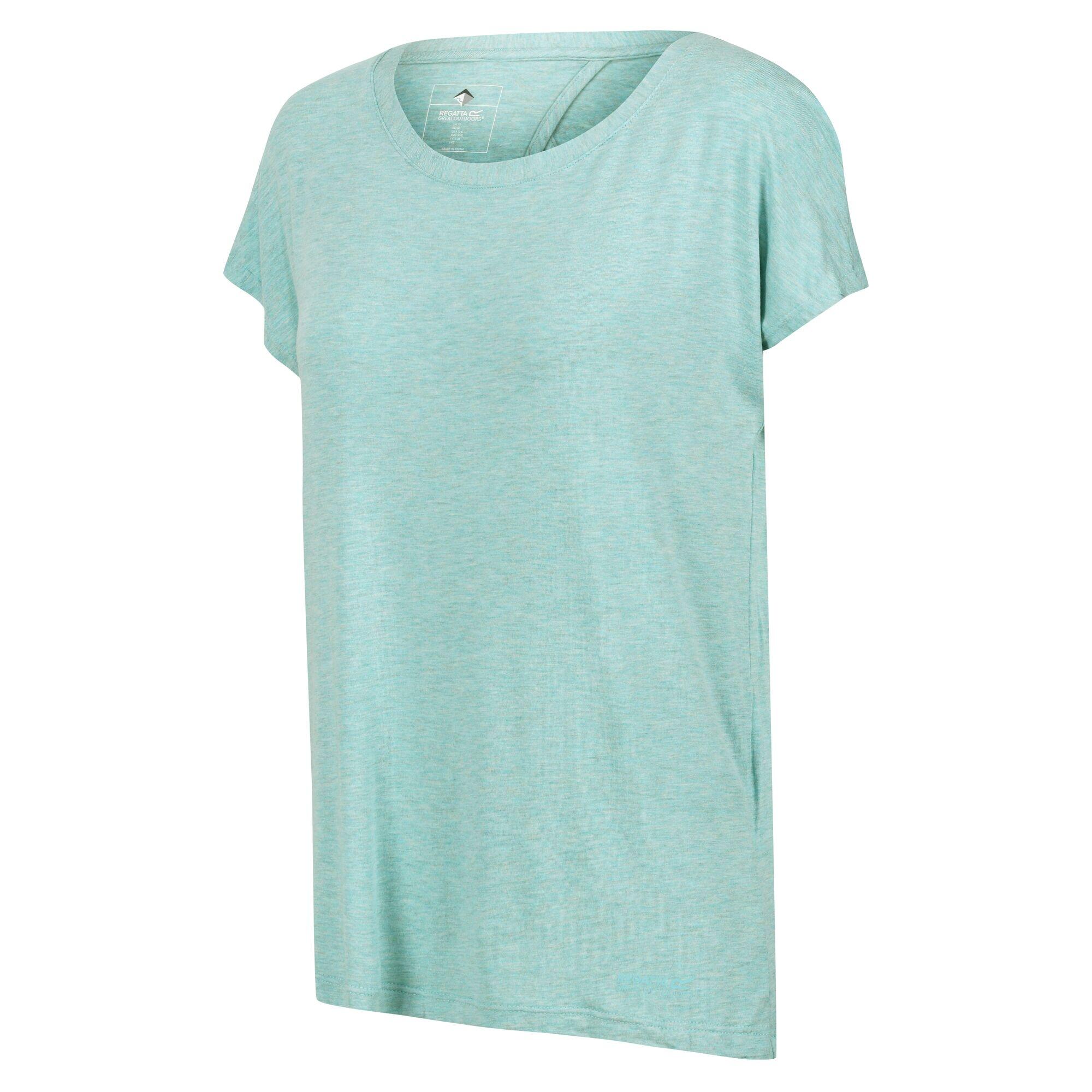 Womens/Ladies Bannerdale Smart Temperature TShirt (Bristol Blue) 3/5