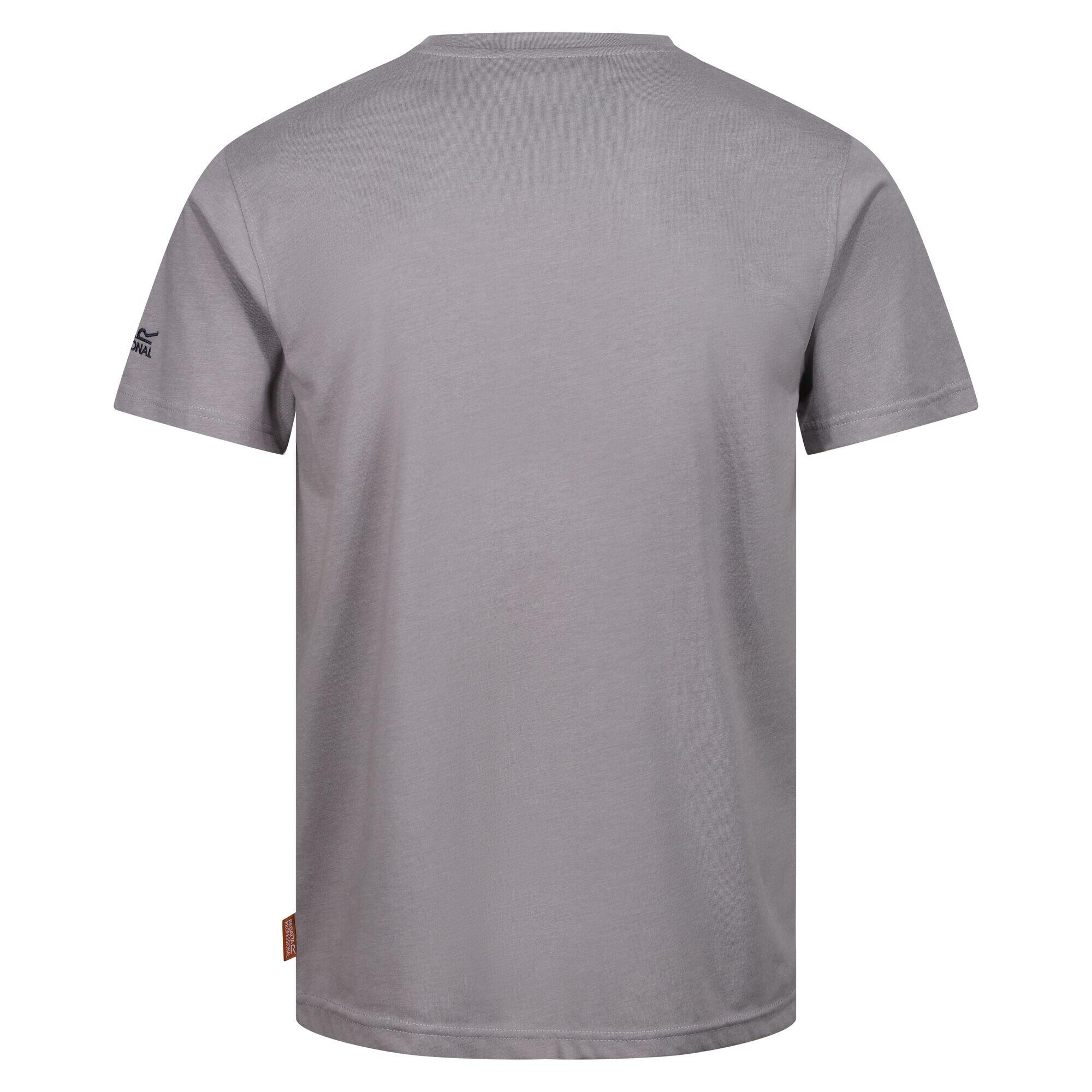 TShirt für Herren Mergel Steingrau 2/4