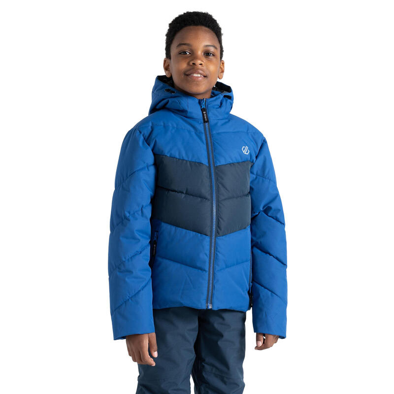 Gewatteerde jas voor kinderen (Olympisch Blauw/Moonlight Denim)