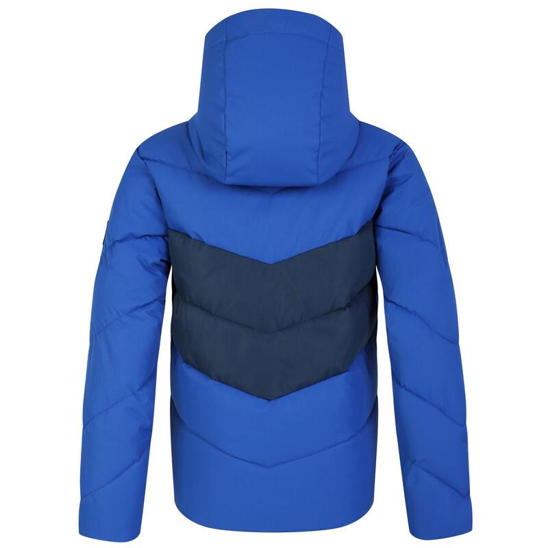 Gewatteerde jas voor kinderen (Olympisch Blauw/Moonlight Denim)