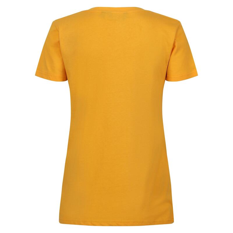 "Filandra VII Hello Summer" TShirt für Damen Mango Gelb