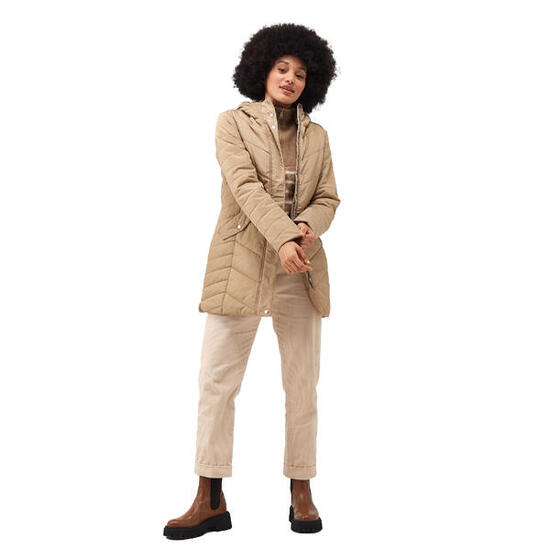 Veste À Capuche PANTHEA Femme (Beige)