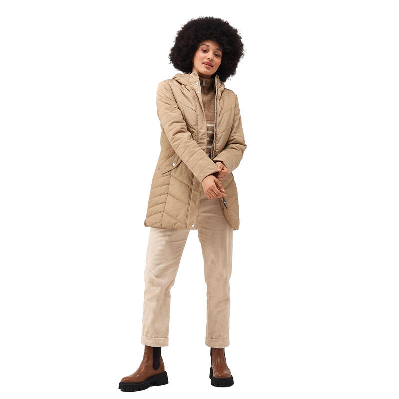 Veste à capuche PANTHEA Femme (Beige)