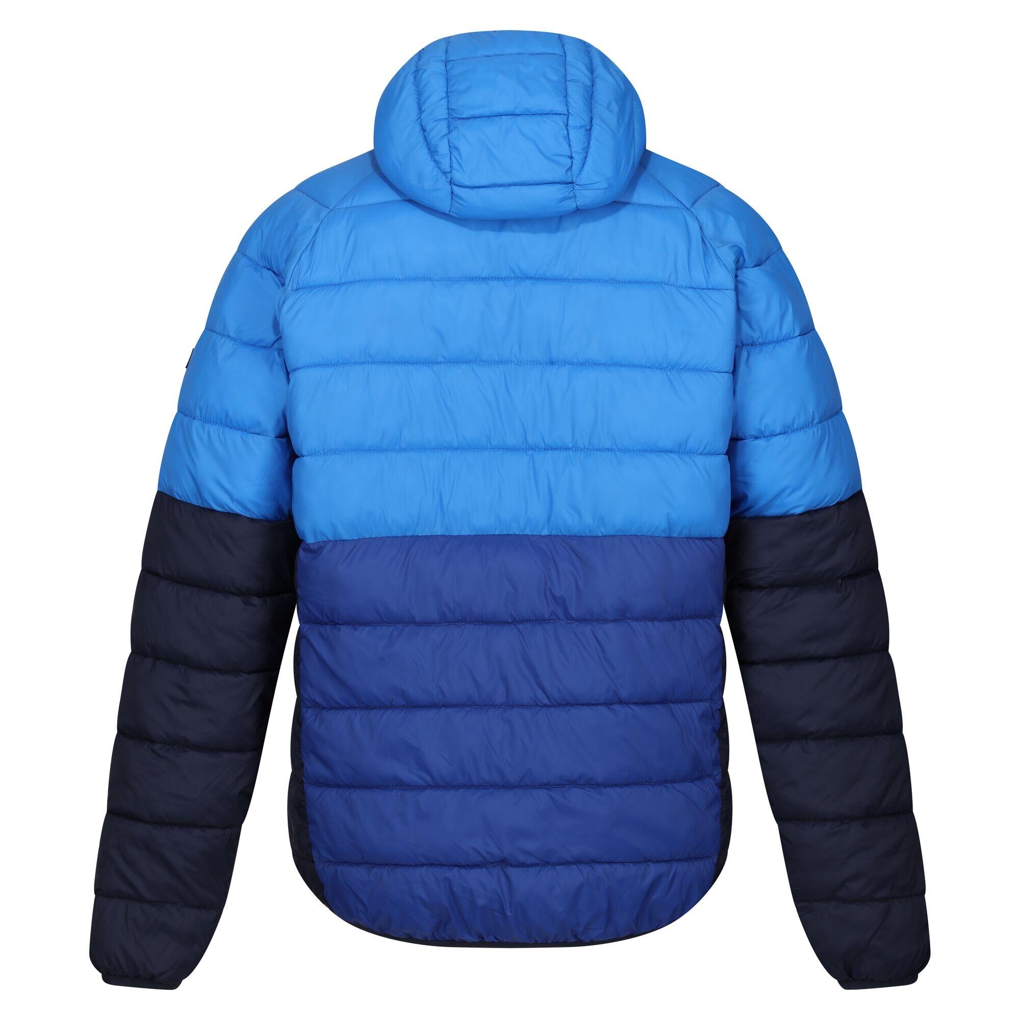 Mens Harrock II Baffled Padded Jacket (Strong Blue/New Royal) 2/5