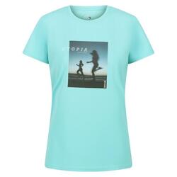 Dames Fingal VII Utopia Hardloop Tshirt (Amazoniet)