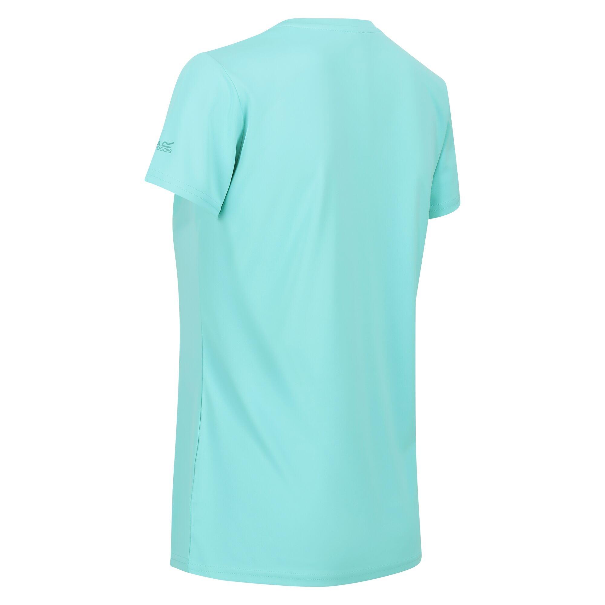 Womens/Ladies Fingal VII Utopia Running TShirt (Amazonite) 4/5