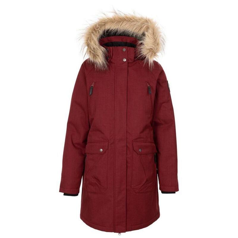 CHAQUETA IMPERMEABLE MUJER ROJA KARAKO W