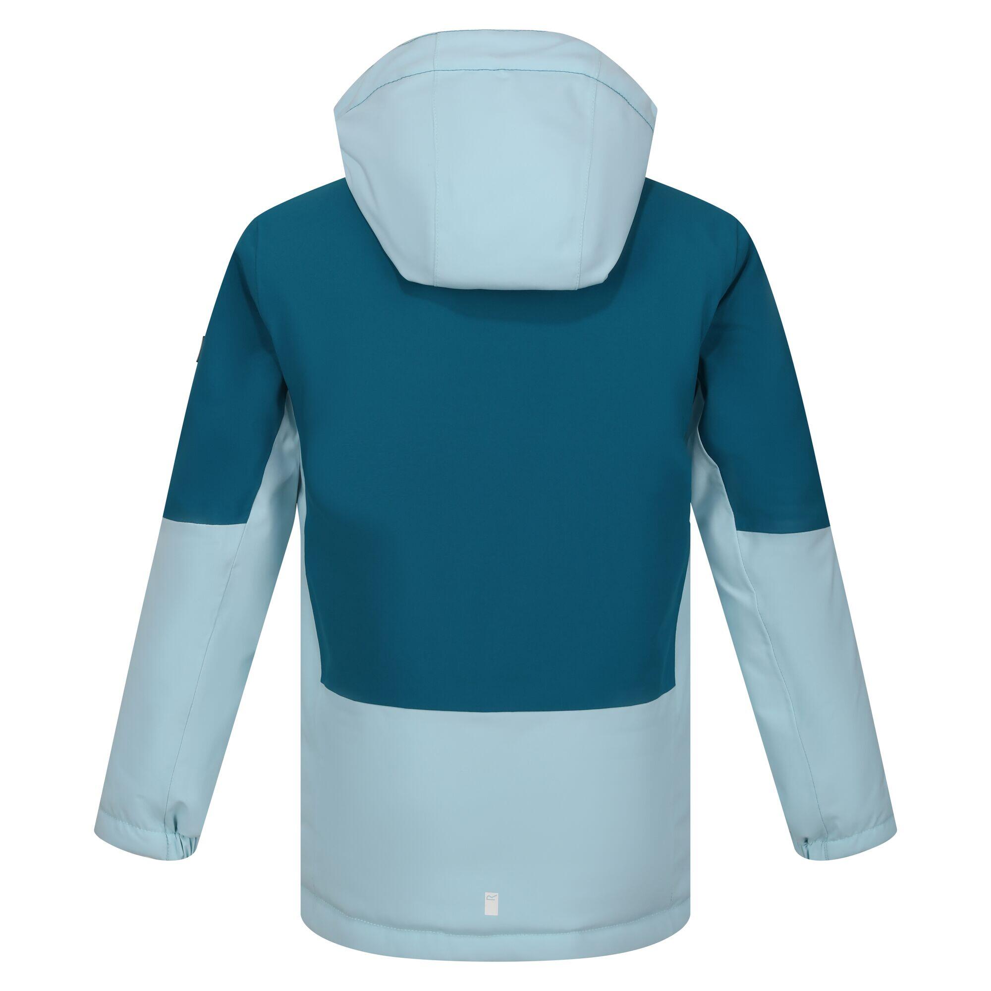 Childrens/Kids Highton IV Padded Waterproof Jacket (Gulfstream/Sea Haze) 2/5