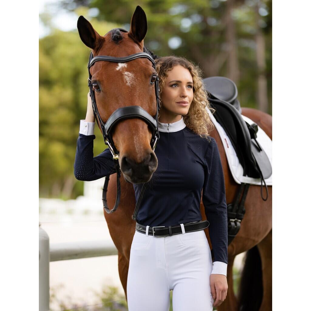 Damespolo met lange mouwen LeMieux Olivia 4/4