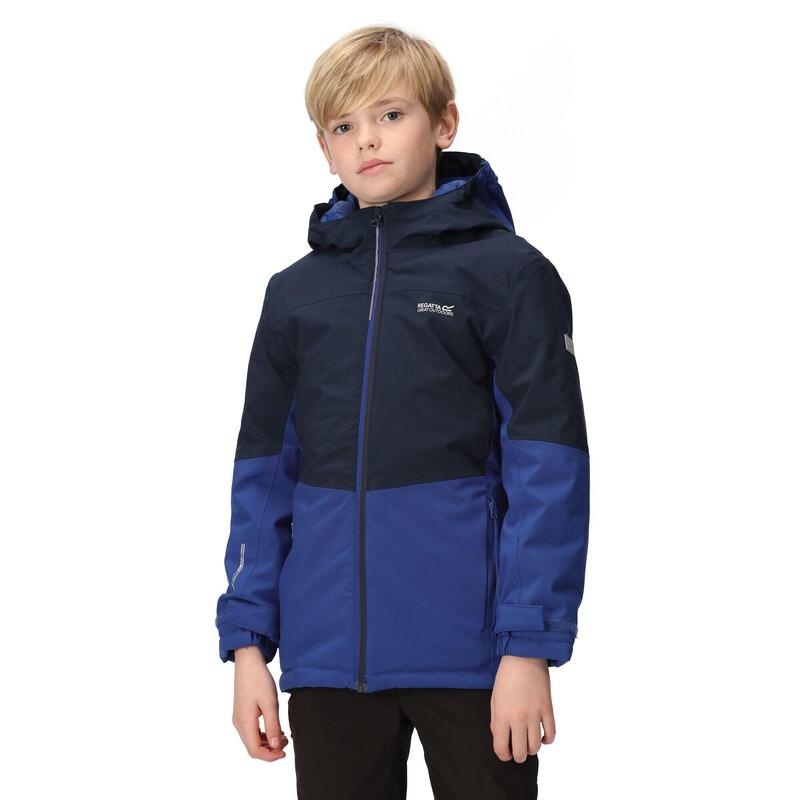 Chaqueta Impermeable Highton IV para Niños/Niñas Marino, Real New