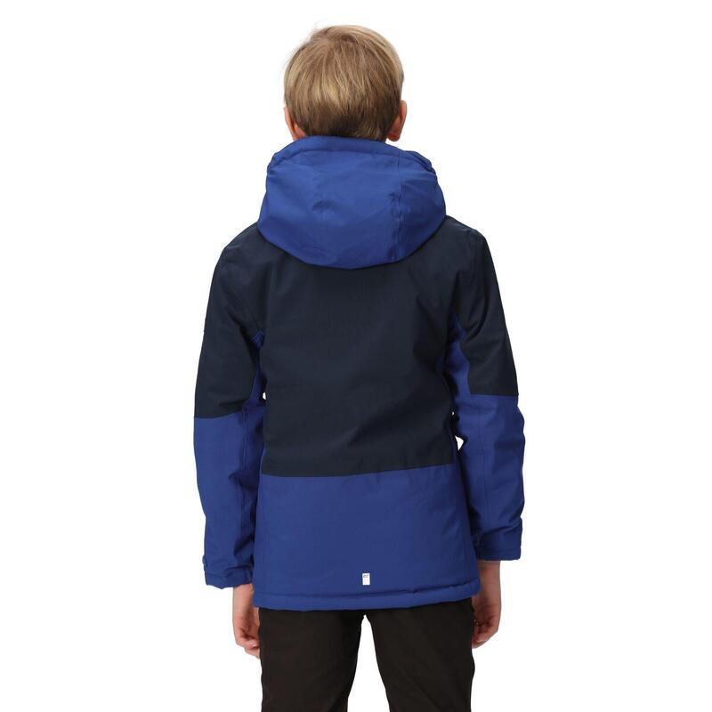 Chaqueta Impermeable Highton IV para Niños/Niñas Marino, Real New