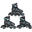 Patins à roulettes ajustables 3in1 Optima