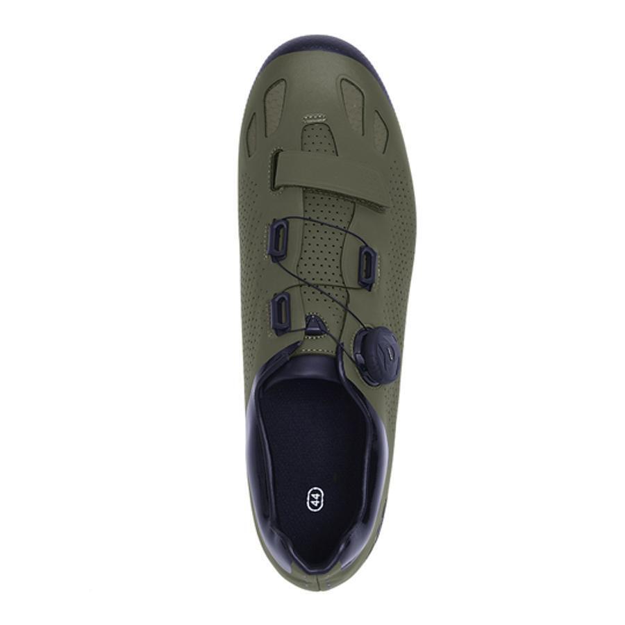 Shoes with knurled fastening + hook-and-loop fasteners FLR Elite F70
