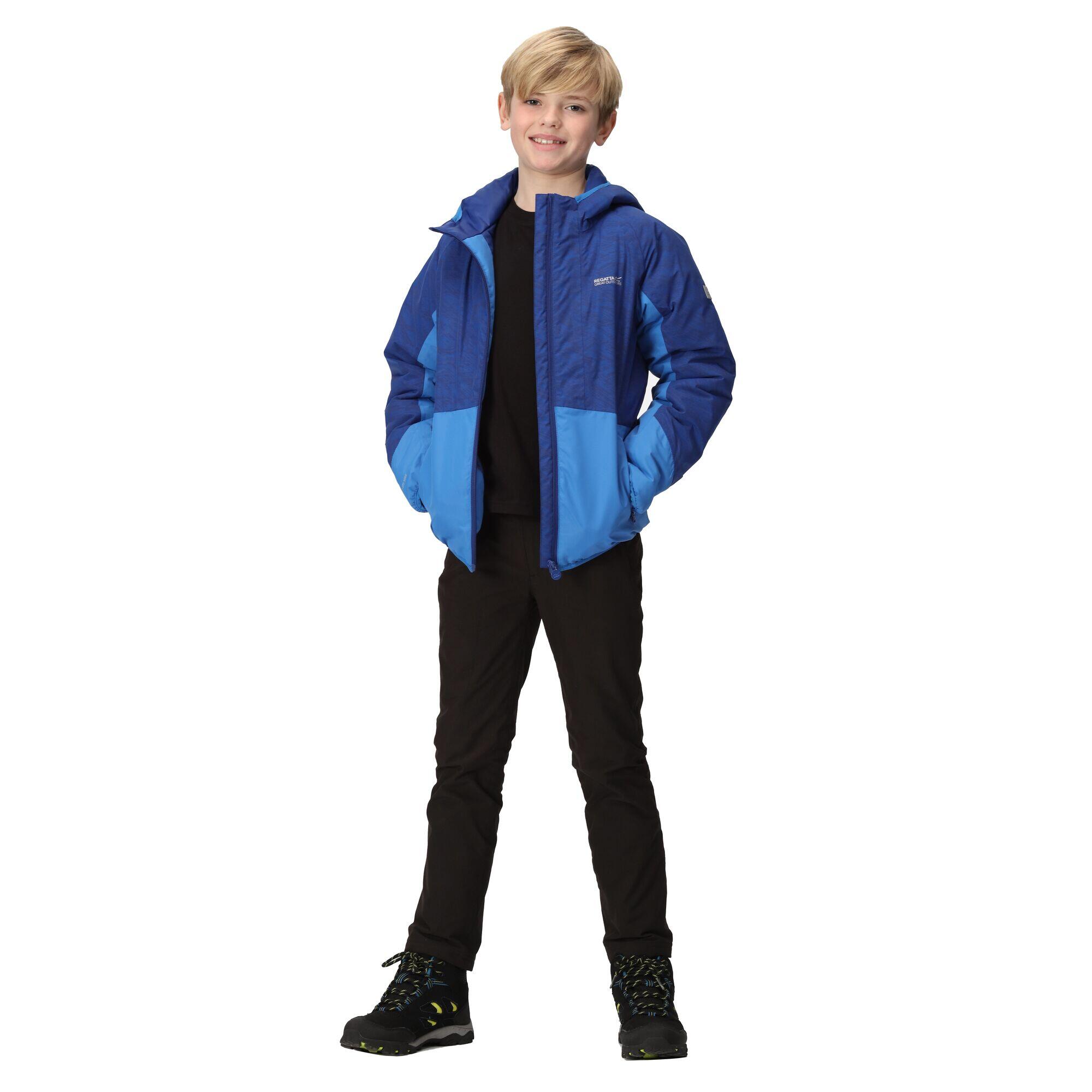 Childrens/Kids Volcanics VII Reflective Waterproof Jacket (New Royal/Strong 4/5