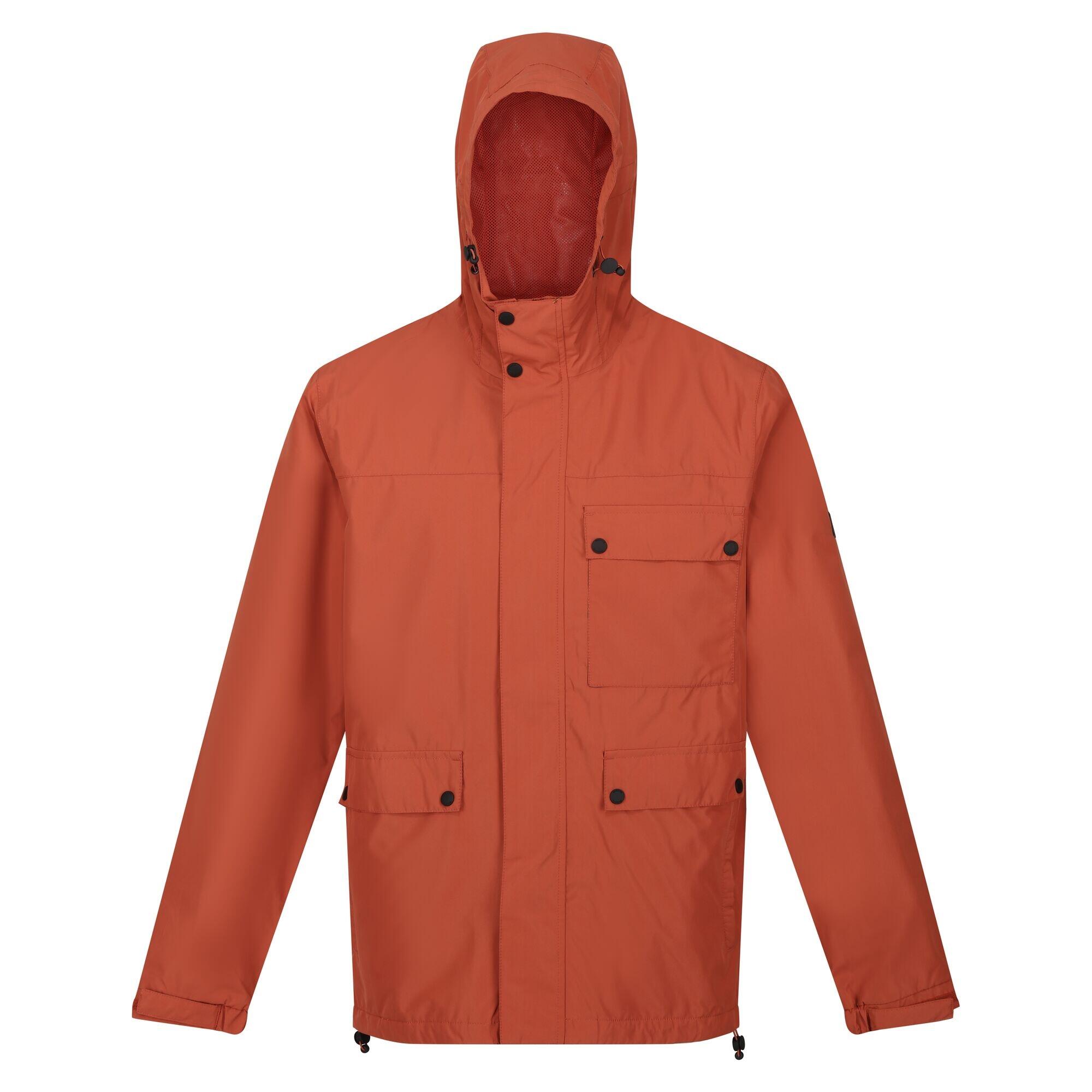 Mens Baymoor Waterproof Jacket (Baked Clay) 1/5