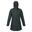 Veste imperméable DENBURY Femme (Vert foncé / Noir)