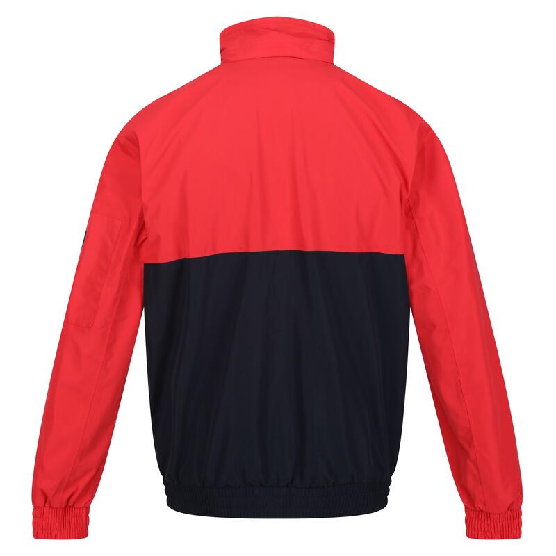 Veste imperméable SHOREBAY Homme (Rouge rococo / Bleu marine)