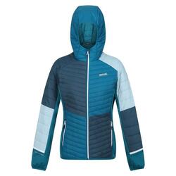 Dames Trutton II Baffled Hooded Jacket (Reflecterend meer/Golfstroom)