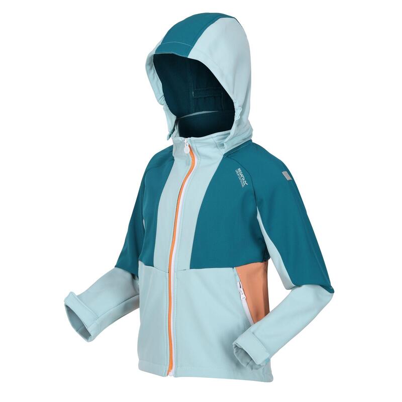 Chaqueta Softshell Haydenbury para Niños/Niñas Mar Haze, Gulfstream