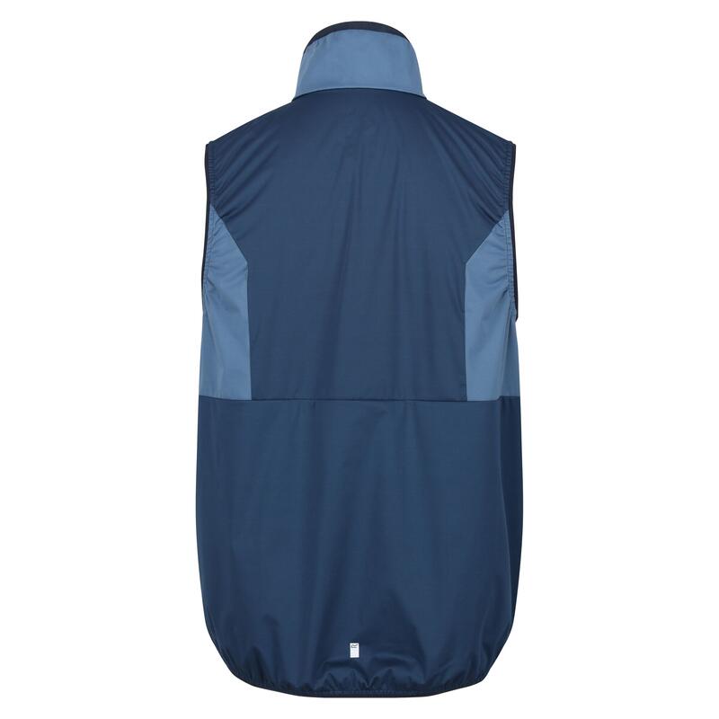 Chaleco Lankin V de Softshell para Hombre Ola Azul, Azul Estelar