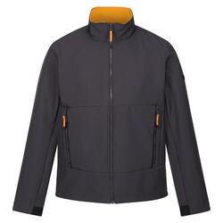 Veste softshell DENDRICK Homme (Cendre / Orange)