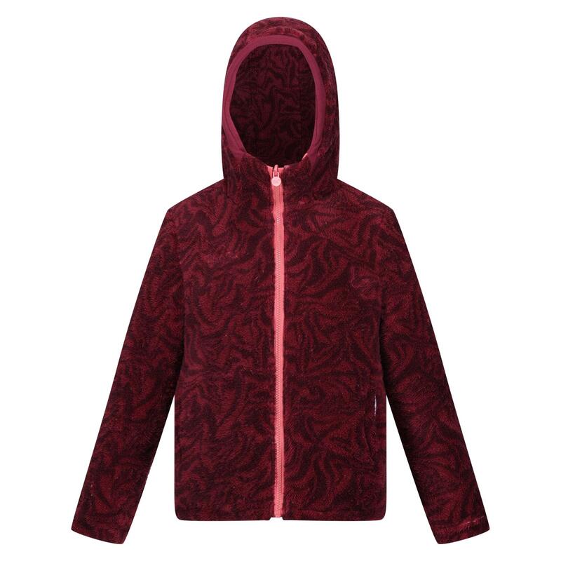 Veste KYRELL Enfant (Corail clair / Bordeaux)