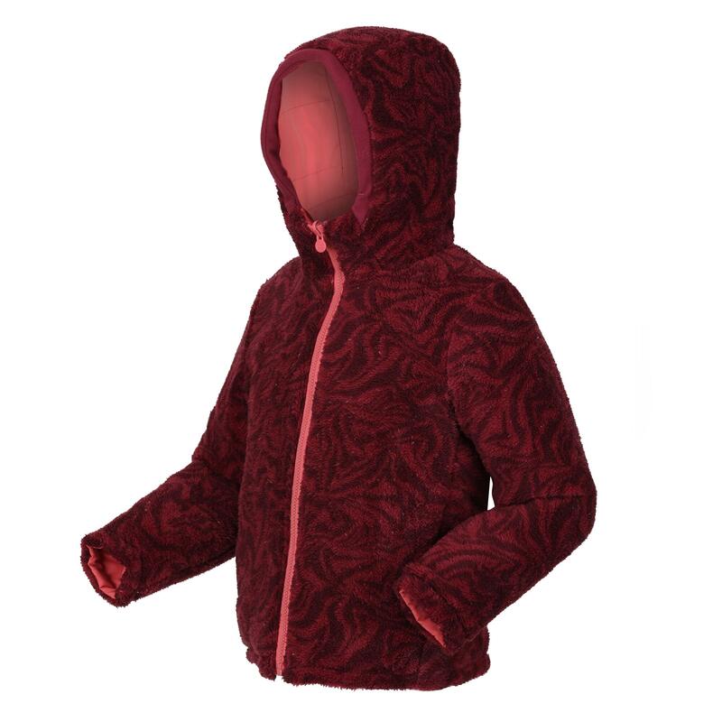 Veste KYRELL Enfant (Corail clair / Bordeaux)