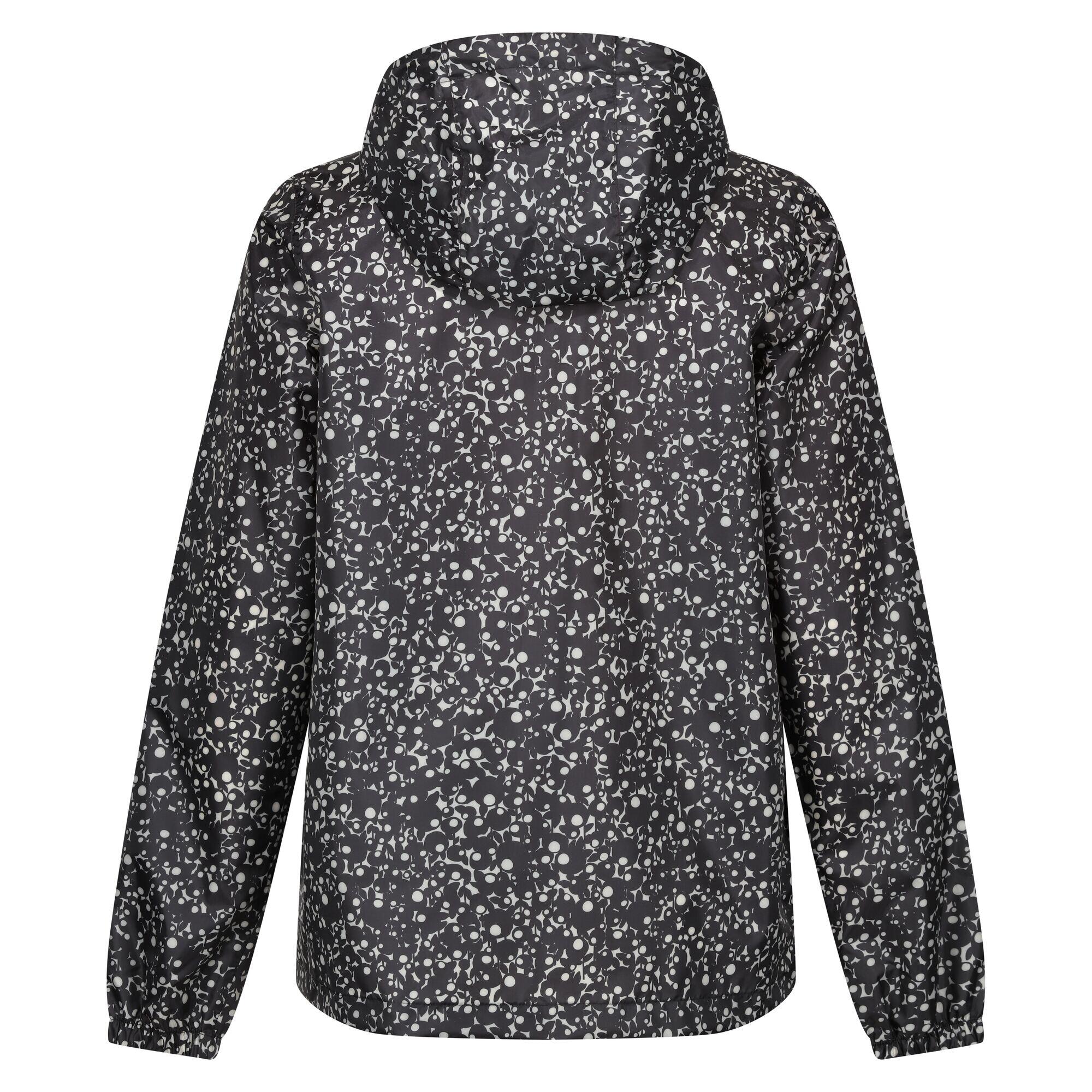 ORLA KIELY PACKIT Women's waterproof jacket (Black / White)