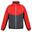 Veste softshell STEREN HYBRID Homme (Rouge cadmium / Gris phoque)