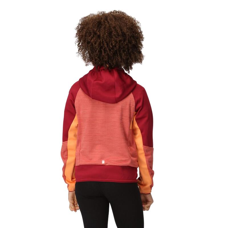 Kinder/Kids Prenton II Hooded Soft Shell Jacket (Mineraalrood/Rumba-rood)