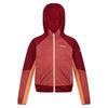 Veste softshell PRENTON Enfant (Corail clair / Rouge foncé)