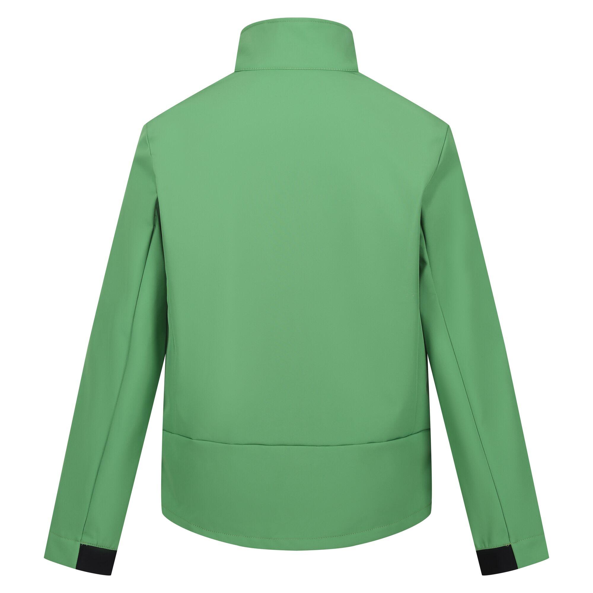 Mens Dendrick Soft Shell Jacket (Field Green/Jasmine Green) 2/5