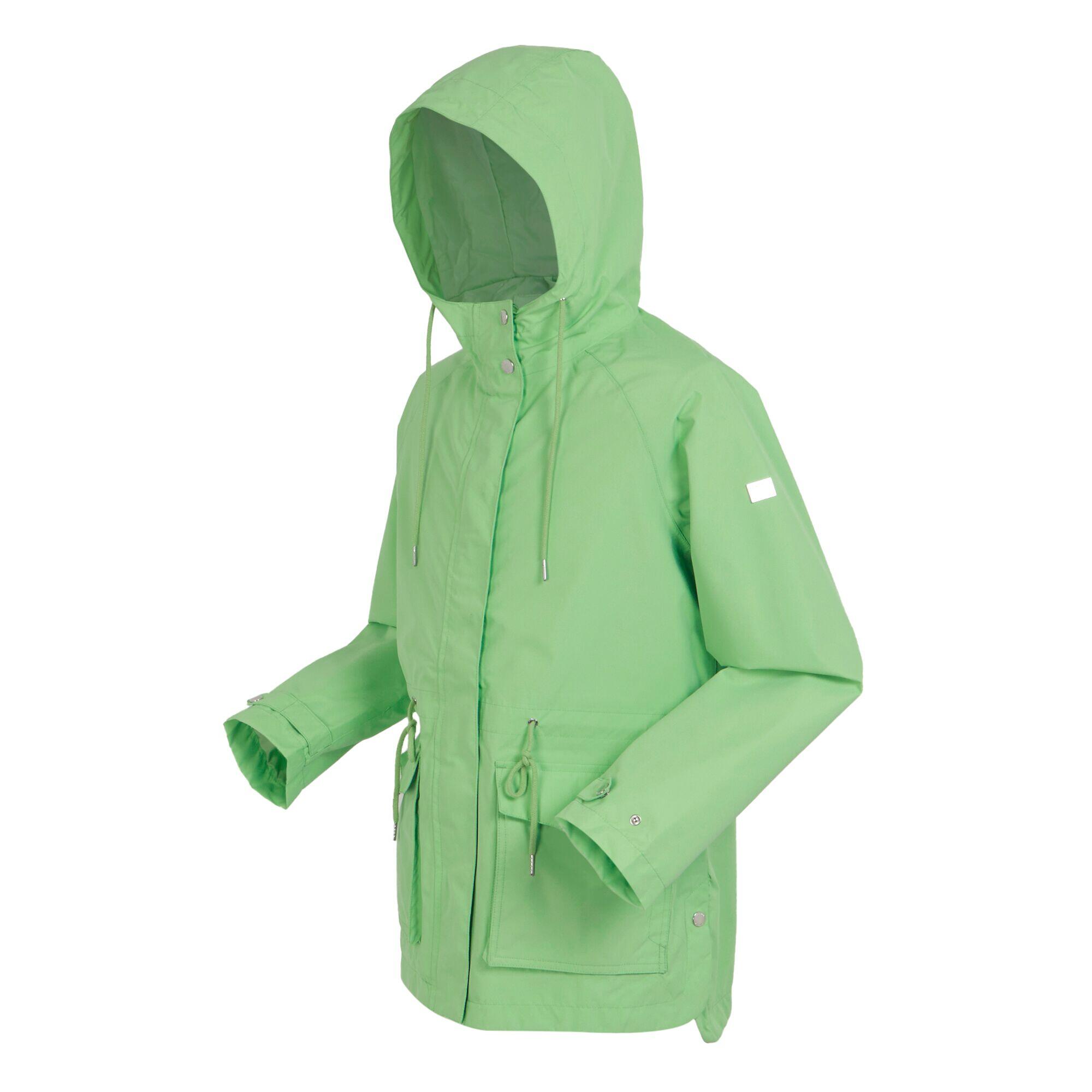 Womens/Ladies Birdie Waterproof Jacket (Quiet Green) 3/5