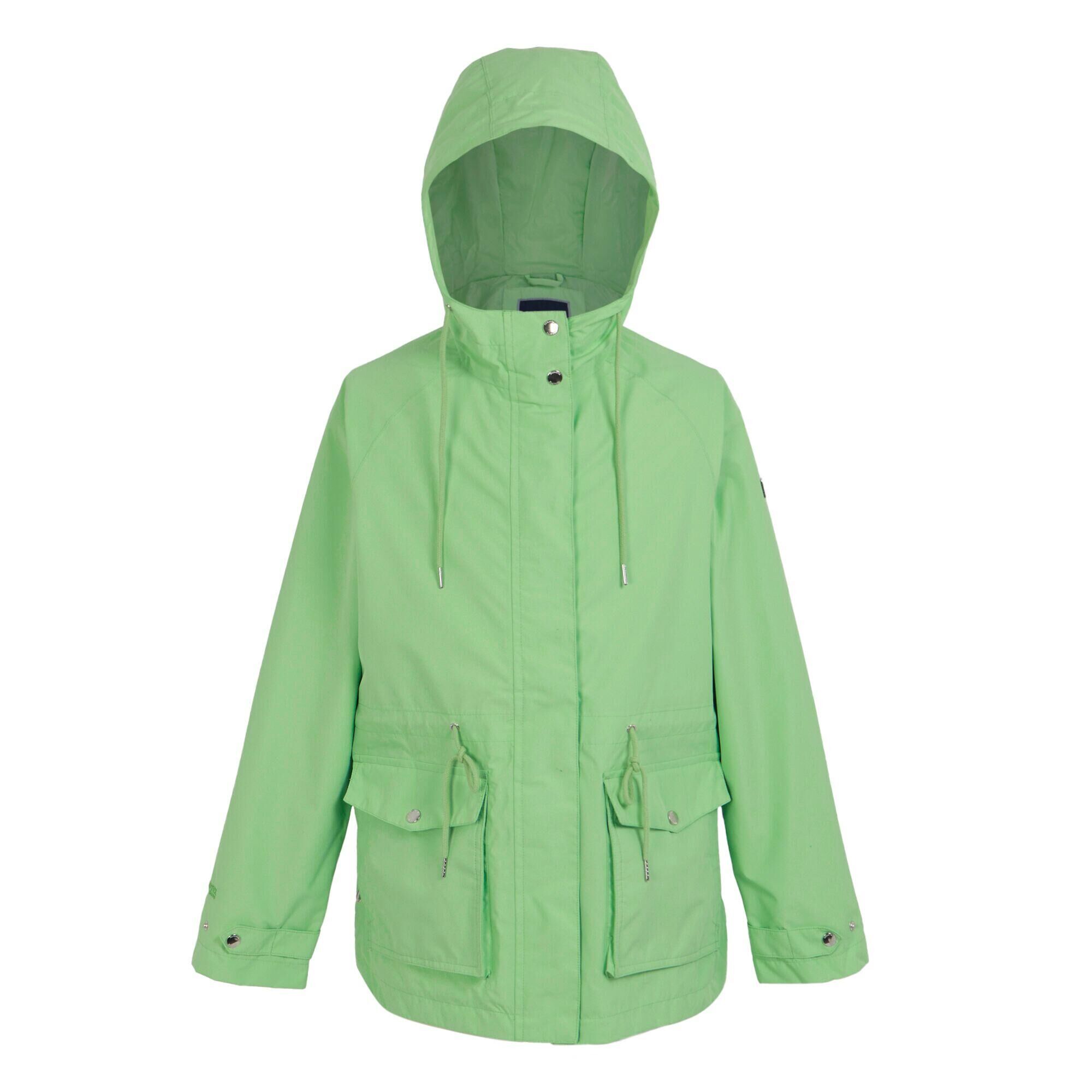 REGATTA Womens/Ladies Birdie Waterproof Jacket (Quiet Green)