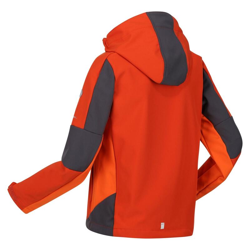 Jacheta Soft Shell Drumeții În Natură Regatta Acidity VI Copii