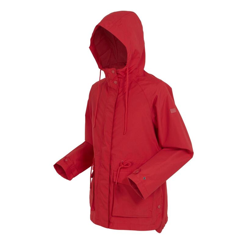 "Birdie" Jacke, wasserfest für Damen Miami Rot