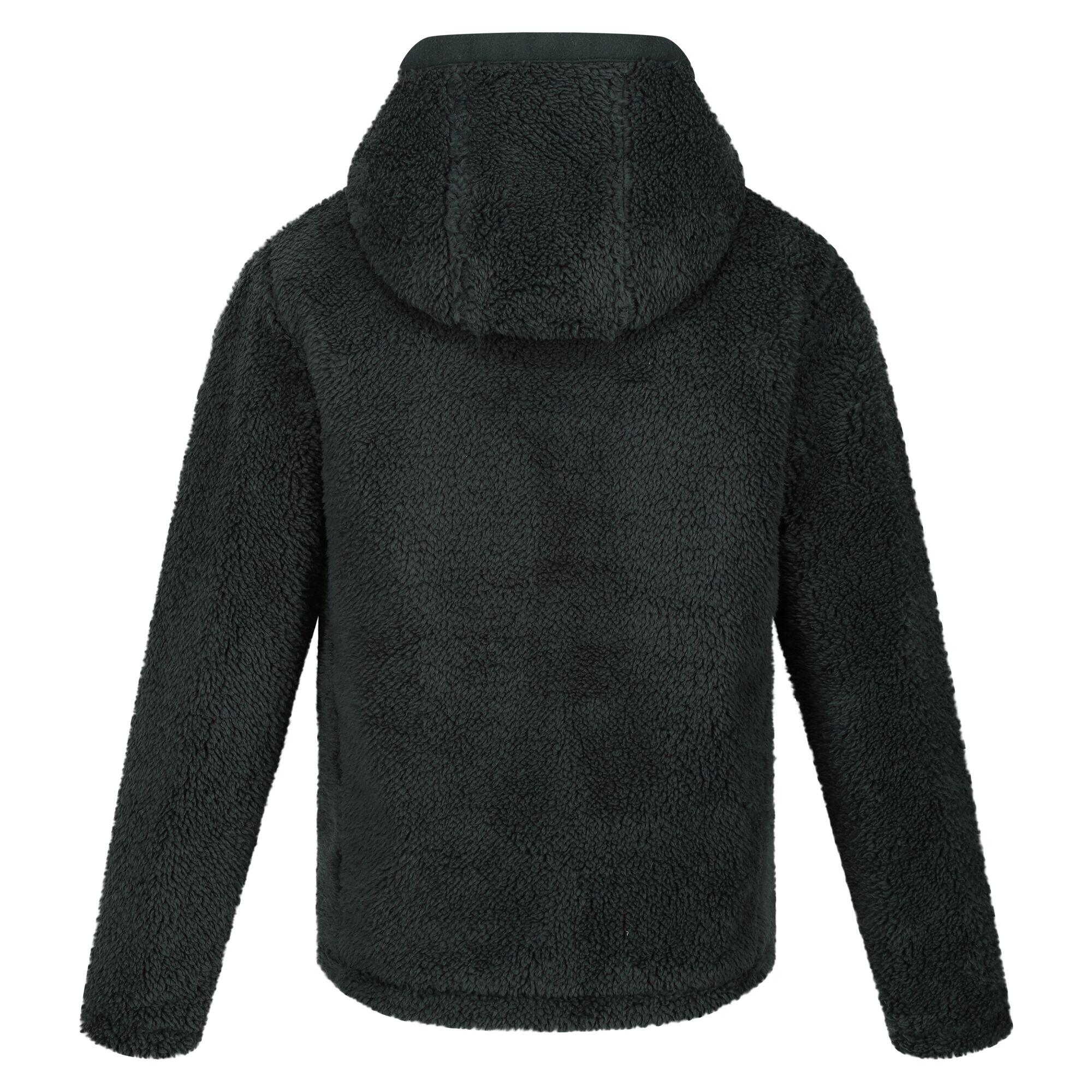 Childrens/Kids Kyrell Plain Reversible Jacket (Quiet Green/Darkest Spruce) 4/5